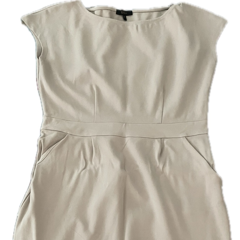Ultra stretch Ponte cap sleeve dress